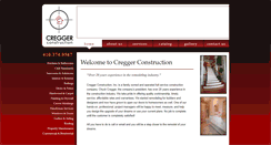 Desktop Screenshot of creggerconstruction.com